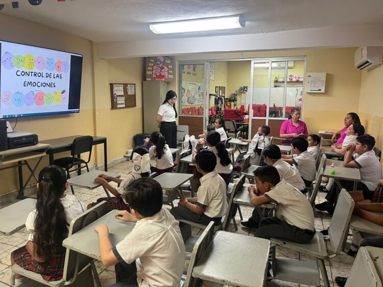 Fiscalía de Tamaulipas imparte taller emocional a niños