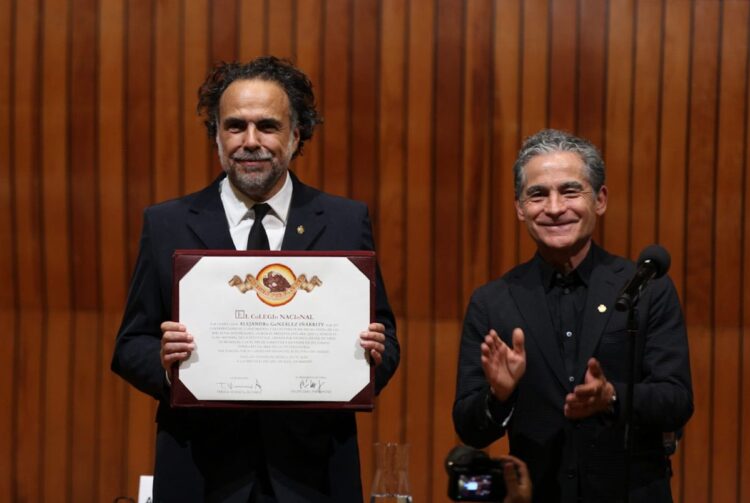 Alejandro González Iñárritu ingresa a El Colegio Nacional y analiza el impacto de la Inteligencia Artificial