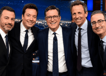 Stephen Colbert reúne a los principales presentadores de late night previo al final de su programa