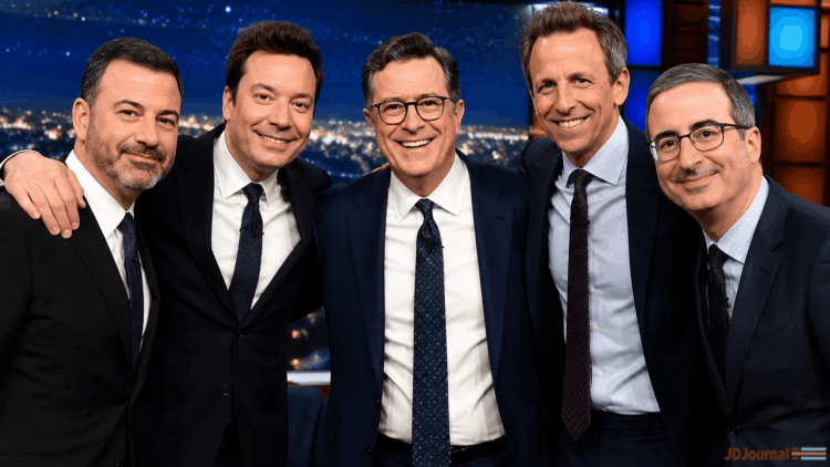 Stephen Colbert reúne a los principales presentadores de late night previo al final de su programa