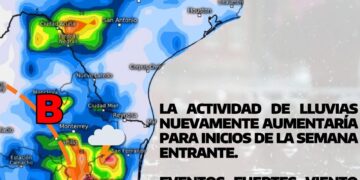 Regresarán las lluvias a Tamaulipas, advierte PC