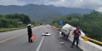 Accidente carretero deja un fallecido