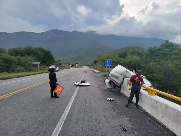 Accidente carretero deja un fallecido