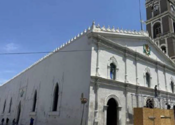 El templo más antiguo de Victoria recupera su fachada