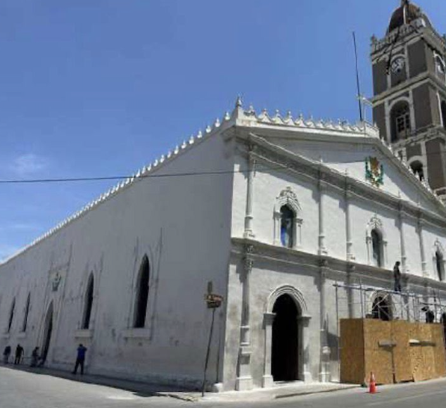 El templo más antiguo de Victoria recupera su fachada