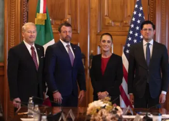 Sheinbaum acuerda cooperación bilateral en seguridad México-EEUU