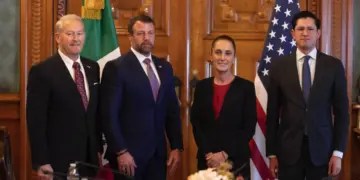 Sheinbaum acuerda cooperación bilateral en seguridad México-EEUU