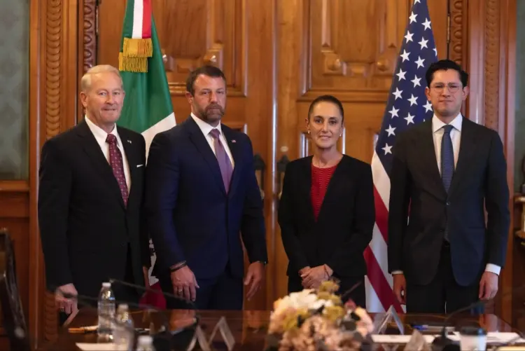 Sheinbaum acuerda cooperación bilateral en seguridad México-EEUU