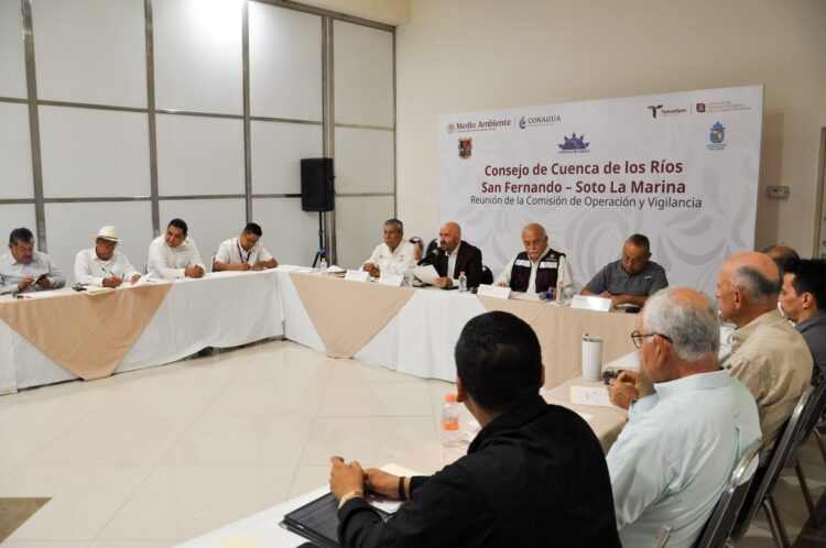 Buscan aprovechamiento racional en las Cuencas de ríos San Fernando y Soto La Marina