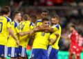 Suecia se impone 5-1 a Túnez en estadio de Monterrey 
