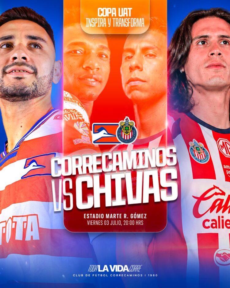 Viene Chivas del Guadalajara al estadio “Marte R Gómez” de Victoria el 3 de julio
