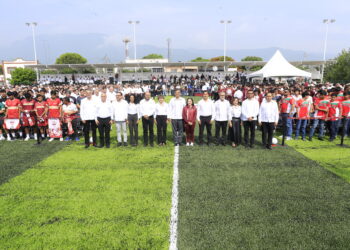 Reconoce Américo Villarreal a atletas ganadores en la Olimpiada Nacional e impulsa infraestructura deportiva