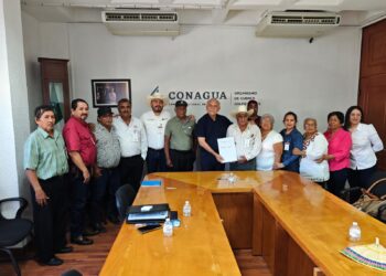CONAGUA entrega escrituras a 144 ejidatarios de “Francisco I. Madero”, en González, Tamaulipas