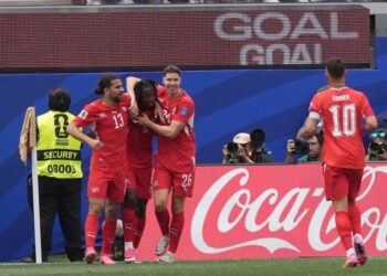 Suiza derrota 4-1 a Bosnia y Herzegovina en Los Ángeles, California