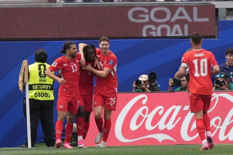 Suiza derrota 4-1 a Bosnia y Herzegovina en Los Ángeles, California