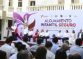 Ponen en marcha Américo y María Villarreal, Alojamiento Infantil Seguro y reafirman protección a niñez