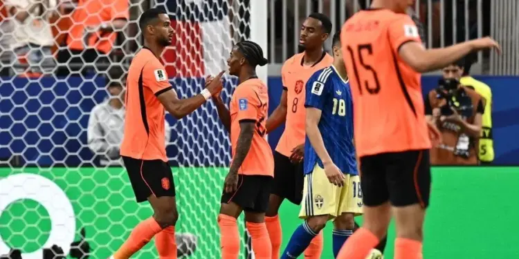 Países Bajos golea 5-1 a Suecia con dobletes de Brian Brobbey y Cody Gakpo