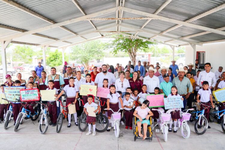 Lleva SEBIEN paquetes alimentarios y Comedor de Bienestar a familias de San Carlos