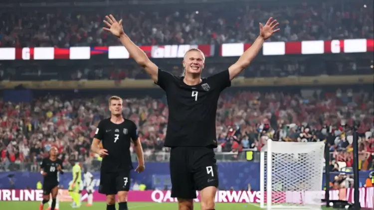 Con doblete de Haaland, Noruega se impone 3-2 ante Senegal en Nueva Jersey
