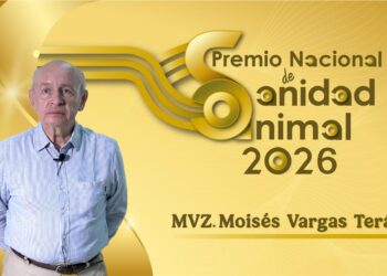 Eligen a Moisés Vargas Terán como ganador del Premio Nacional de Sanidad Animal 2026