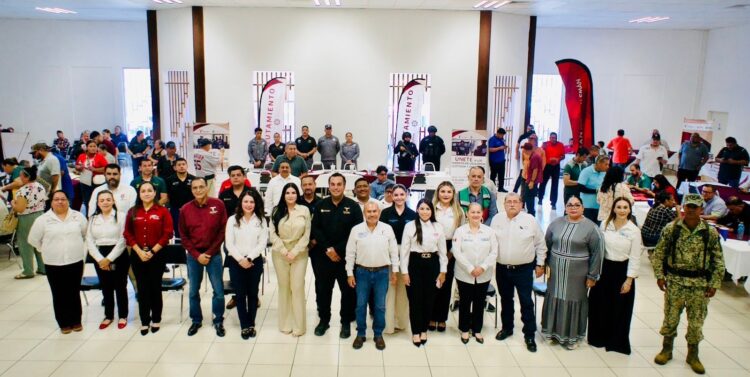 Primera Jornada de Empleo acercó vacantes a buscadores de trabajo en Miguel Alemán, Tamaulipas