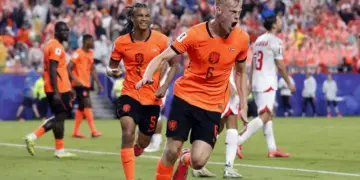 Países Bajos gana 3-1 a Túnez con dos goles tempraneros a los 3 y 7 minutos
