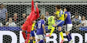 Japón y Suecia empatan 1-1 en cerrado partido de dominio alternativo 