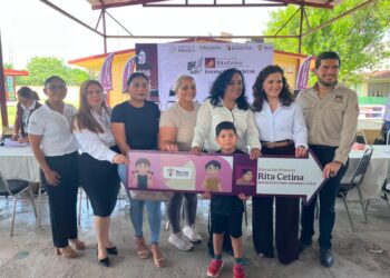 Incorporan a niñas y niños migrantes al programa Becas para el Bienestar Rita Cetina en Tamaulipas