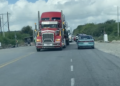Fluido tráfico en tramo Hidalgo de ruta Victoria-Monterrey