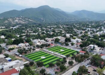 Fortalece Tamaulipas el Mundial Social con 12 canchas deportivas en 7 municipios