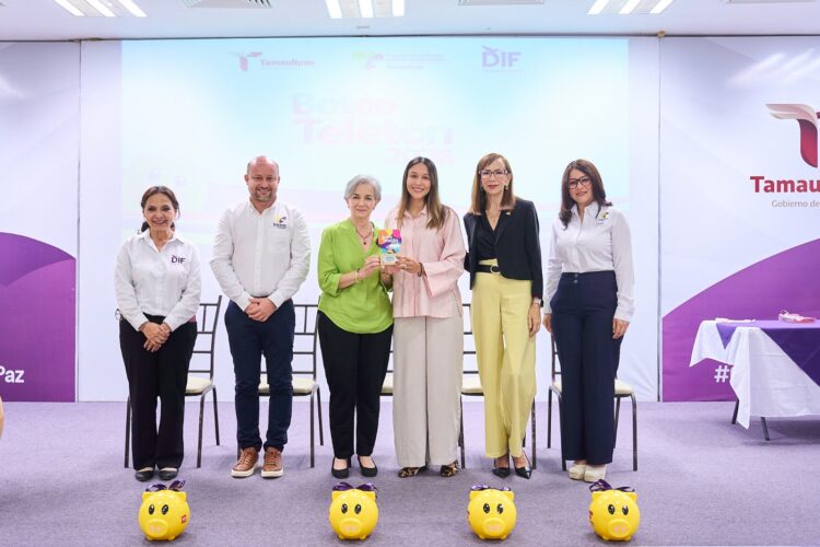 Arranca DIF Tamaulipas el boteo TELETÓN 2026 con la entrega de ánforas para los 43 municipios