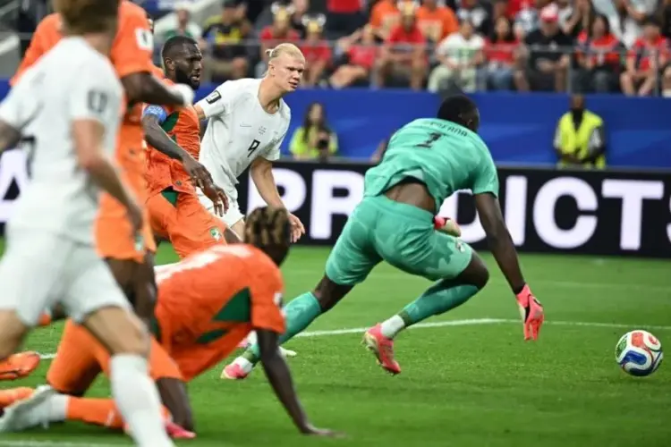 Noruega derrota a Costa de Marfil con otro gol de Haaland