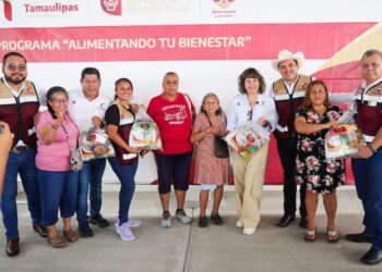 Arranca SEBIEN entrega de 300 mil paquetes alimentarios en Tamaulipas