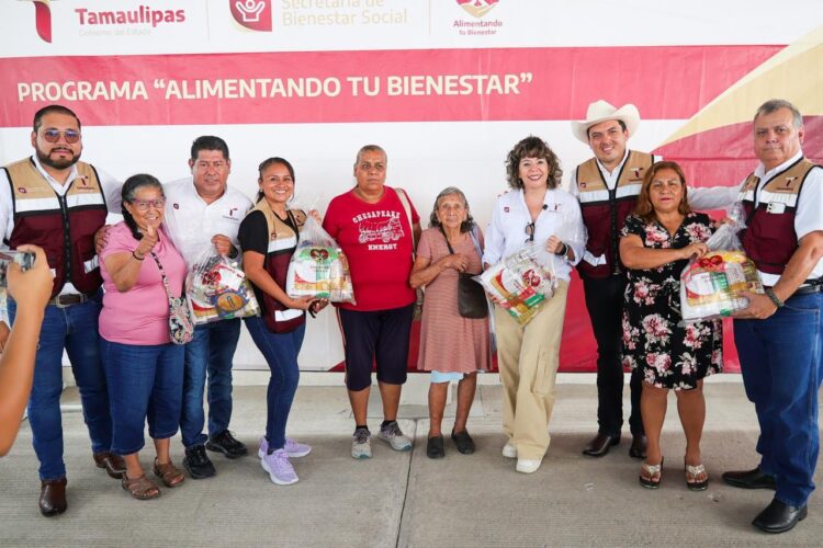 Arranca SEBIEN entrega de 300 mil paquetes alimentarios en Tamaulipas
