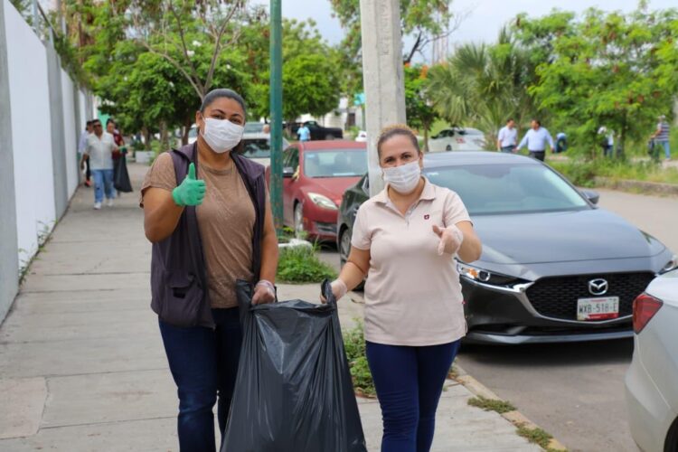 Participa Secretaría de Salud en Cuarta Jornada Estatal de Limpieza