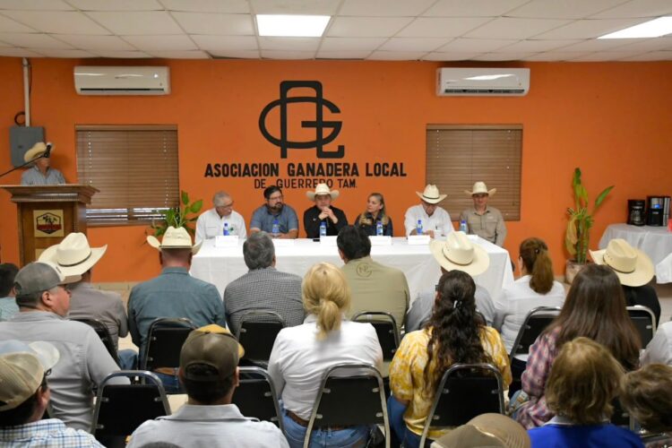Llevan el Programa de Mejoramiento Genético a Nueva Ciudad Guerrero, Tamaulipas