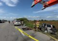 Cuatro muertos en choque frontal de camionetas en la carretera Victoria-Matamoros