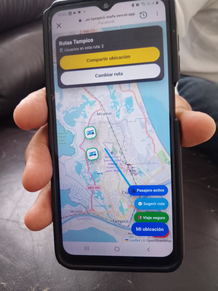 Maestro crea app para rastrear micros