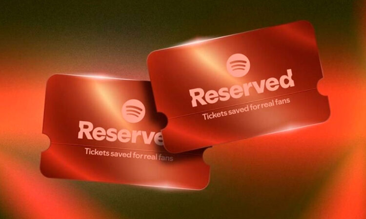 Spotify lanzará función para que 'superfans' compren boletos anticipados
