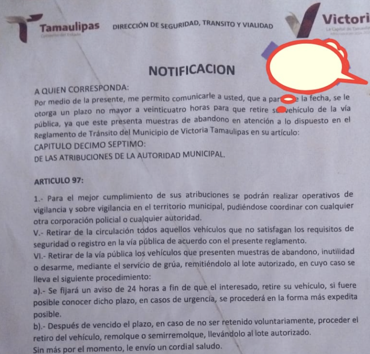 Retira Tránsito autos funcionales por presunto abandono