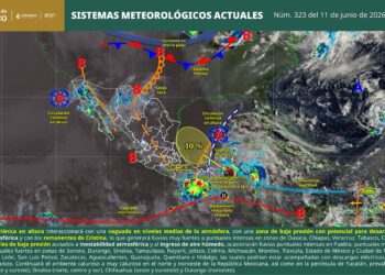 Lluvias y vientos amenazan Tamaulipas
