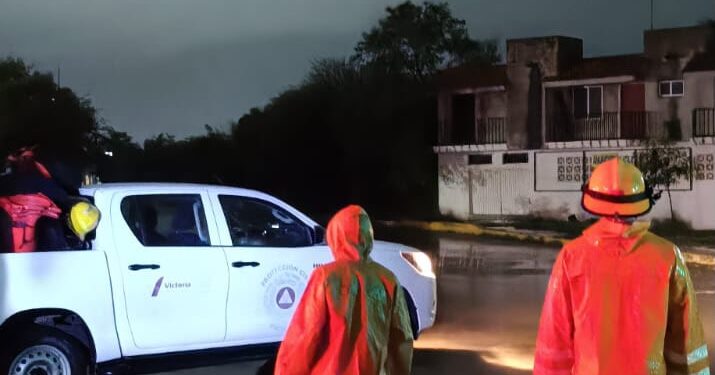 Lluvias desquician Victoria