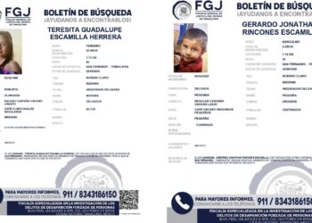 Madre y su hijo desaparecen en Tamaulipas