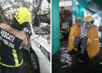 Lluvias en Puebla causan un deceso