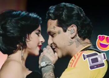 Ángela Aguilar y Christian Nodal comparten video enamorados