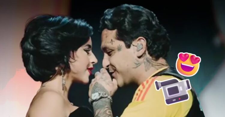 Ángela Aguilar y Christian Nodal comparten video enamorados