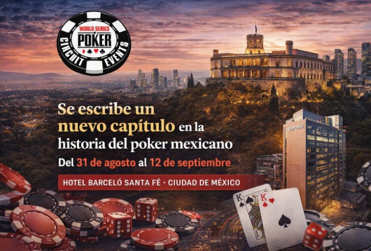 El WSOP International Circuit regresa a México en 2026