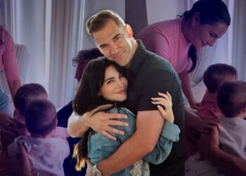 Martha Higareda celebra el primer Día del Padre de Lewis Howes