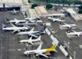 Baja tráfico aéreo entre México y EEUU