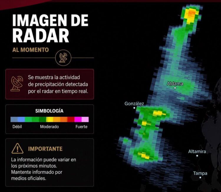 Lanza PC alerta de lluvias fuertes en zona sur